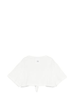 t-shirt in cotone bianco DOUUOD KIDS | DY8A11Z3708101